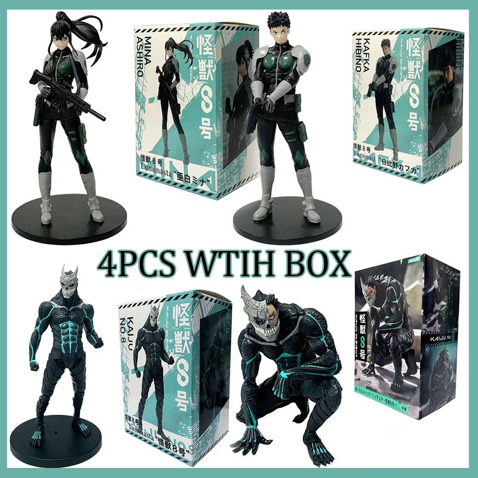 21cm Kaiju Number Eight Figure Kafka Hibino Stands Monster Form No. 8 Anime Decoration Model Ornaments