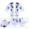Women Silk Socks Cow Printed Pantyhose Thigh High Stockings Cosplay Stockings Cow Spots Printed