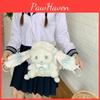 Drawstring Bow Tie Rabbit Shoulder Bag Backpack For Casual Outings Gift Cute