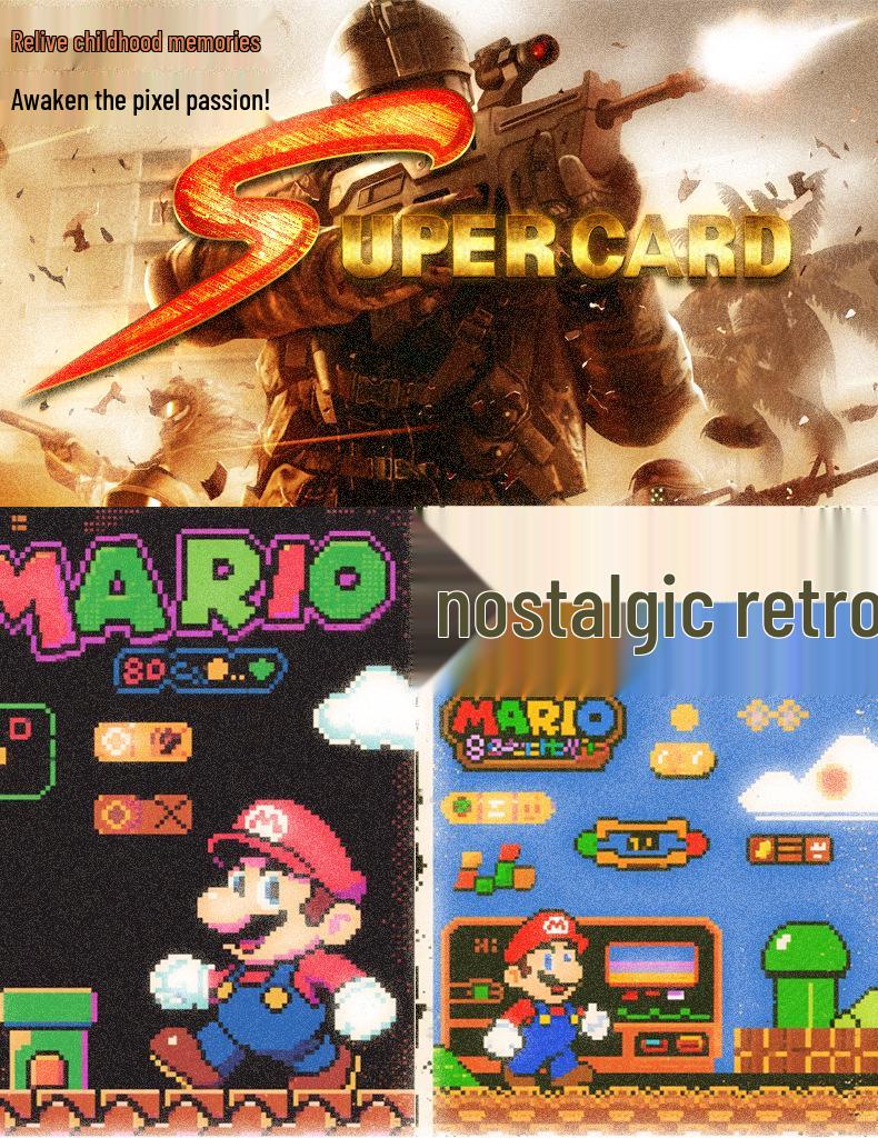 INFC Pixl OLEDHD Эмулятор карт Amiibo - Неограниченный фарм Link Смарт-карта.