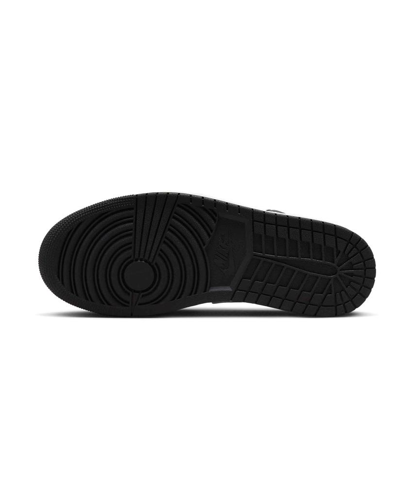 Nike Air Jordan 1 Low M - Черный:белый:Серый с частицами / 553558-040