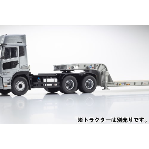 Kyosho Original Масштаб 1/43 Полуприцеп для перевозки тяжелой техники Nippon Trex, Серый, Готовое изделие