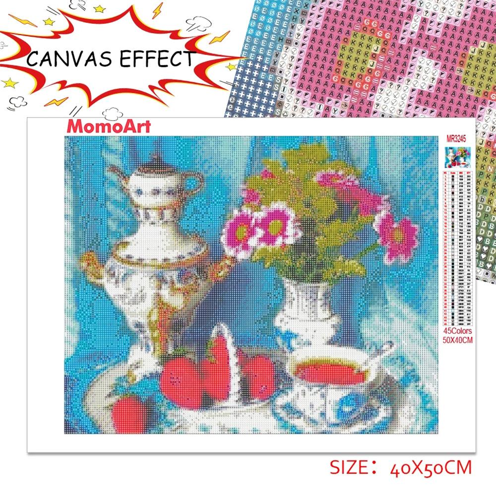 Diamond Embroidery Kitchen Flower Handmade Gift Picture Rhinestones Diamond Mosaic Full Drill Home Decor