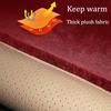 Warm Velvet Car Seat Covers for Cold Weather High Quality Soft Fabric Thick Padding Comfortable Heat Retention Fits Most Cars