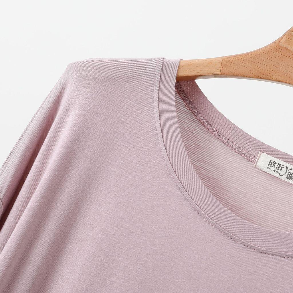 Женская длинная хлопковая ночная сорочка, тонкий свободный крой, длинный рукав, однотонная, большого размера, для дома и улицы