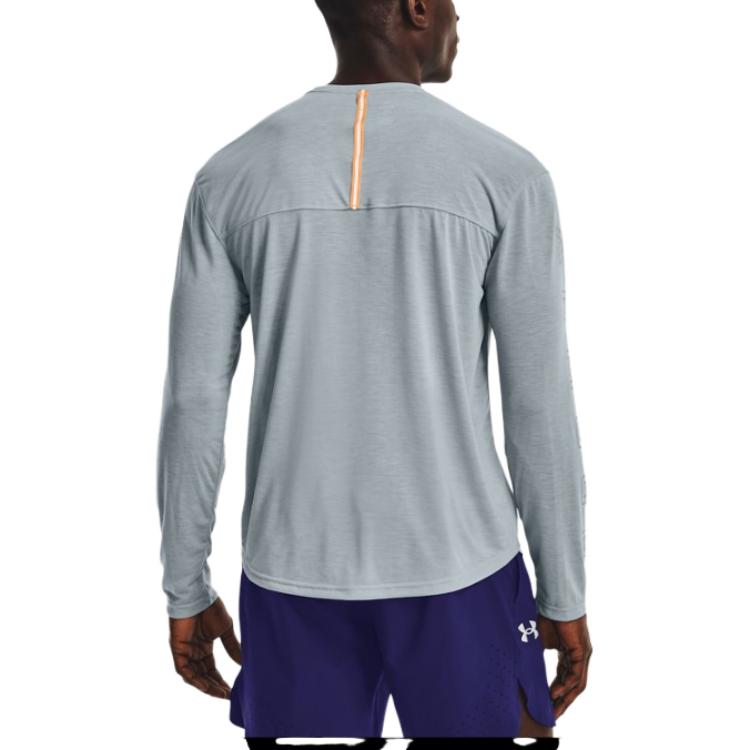 Under Armour Anywhere Training Slim Fit с длинным рукавом футболка мужская топы синяя 1379010-465