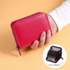 Large Capacity Zipper Card Bag, Women's Card Clip Card Sleeve Bag