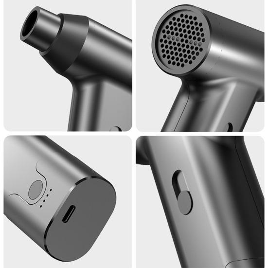 Электрическая щетка-пылесос 110000 об/мин Высокоскоростная Регулируемая Компактный дизайн Портативный Перезаряжаемый Воздуходувка Пылесос