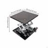 Scientific Lifting Base Stable Structure Lift Stand Table Resistant Research Jack for Researchers,