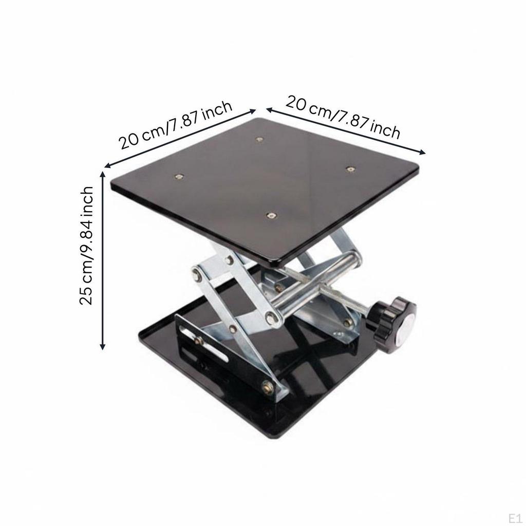 Scientific Lifting Base Stable Structure Lift Stand Table Resistant Research Jack for Researchers,