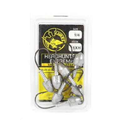 Tackle Tactics Джиг-головка TT Head Hunter Extreme 1/4 унции 1 XH 7 шт./упаковка (1500)