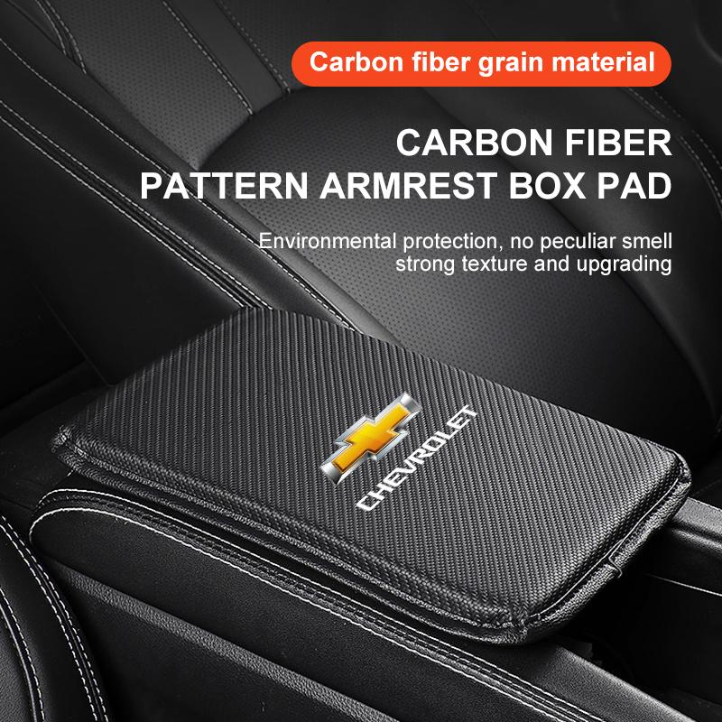 Коврики в ящик подлокотника автомобиля, кожаные накладки на центральную консоль, аксессуары для Chevrolet Cruze Malibu Sail Spark Captiva Equinox Trax AVEO Lova