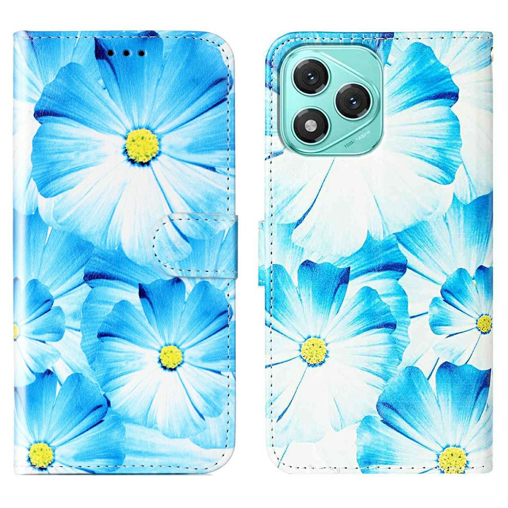 Для Honor 400 Lite 5G Чехол-подставка Мраморный расписной Фолио Флип Кожаный кошелек Чехол для телефона