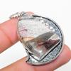 Laguna Lace Agate Handmade 925 Sterling Silver Jewelry Pendant 1.97" C9Y48