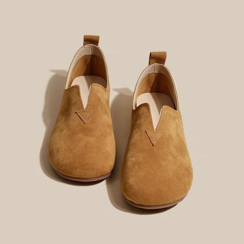 Модная женская обувь с круглым носком, слипоны, весна и осень, женские балетки, стильный Y2k со скидкой, корейский стиль, распродажа, оптовая торговля, шикарный острый носок