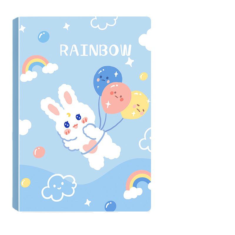 Папка для документов для студентов и офисов на 80 страниц с изображением испанского кролика A4