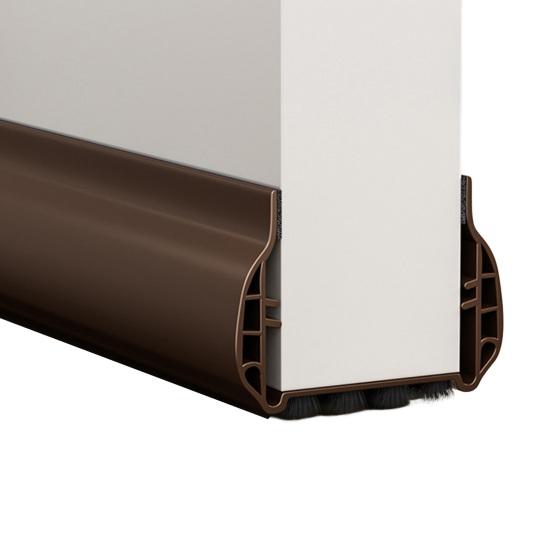 93СМ Уплотнительная полоса для низа двери со щеткой Поддверный уплотнитель Погодный уплотнитель Свето-шумо-пылезащитный Ветрозащитный Дверной стопор Зазор под дверью