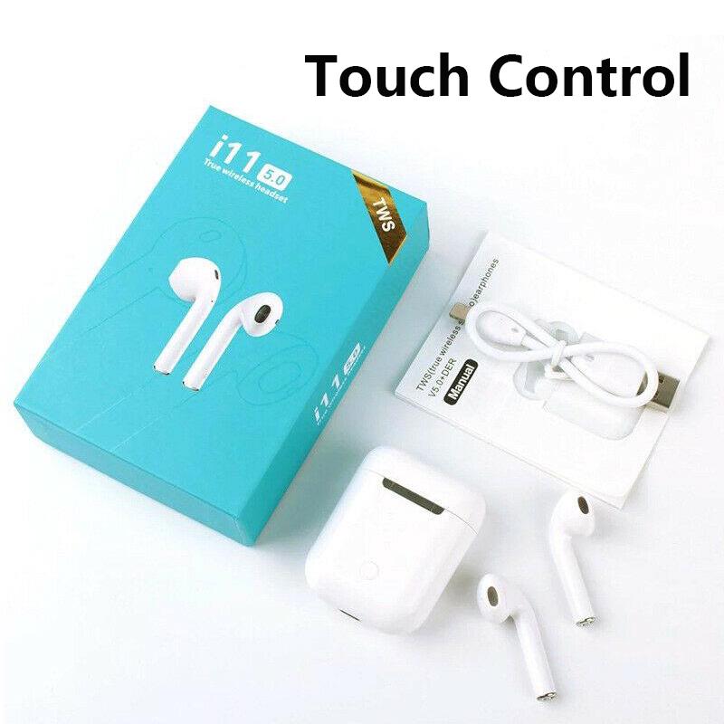 I11 TWS Mini 5.0 Bluetooth Earphone Wireless Headphones Portable Invisible Earbud
