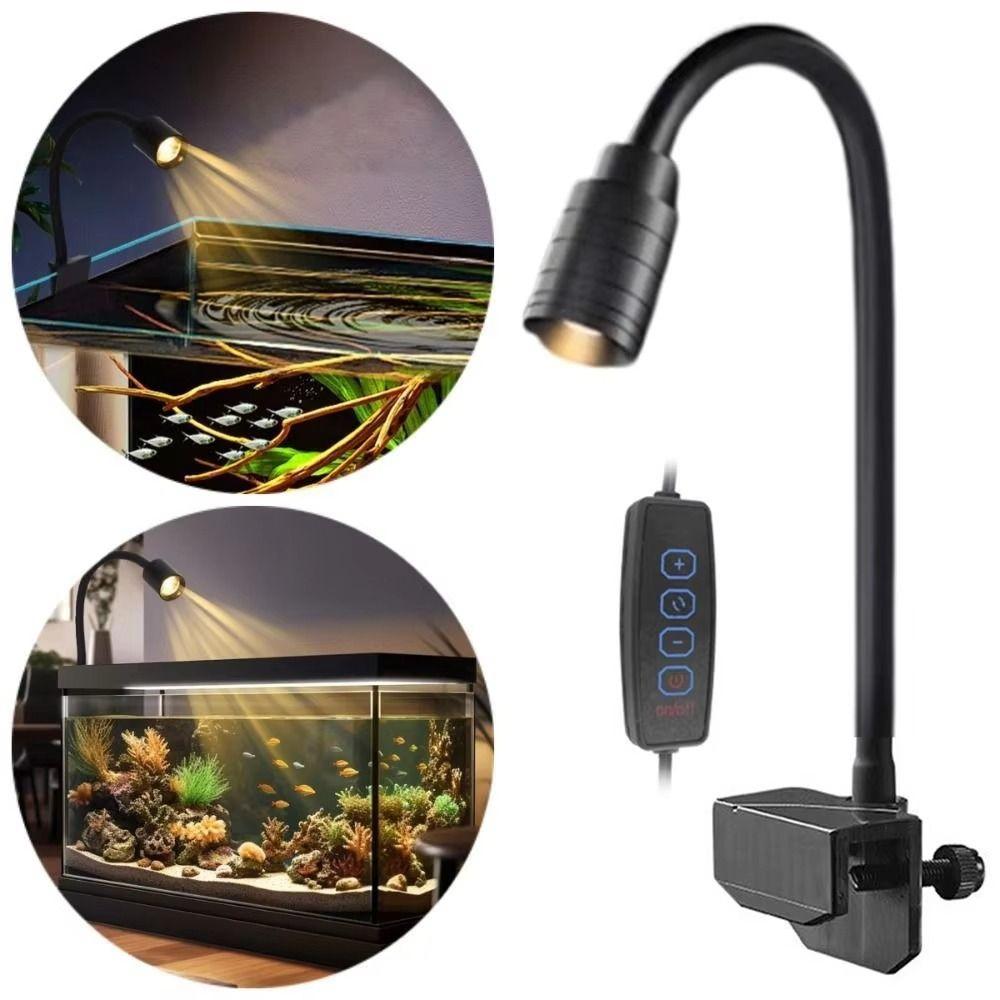 Adjustable Fish Tank Clip Lamp USB Fish Tank Lights New LED Aquarium Light Home Decorations