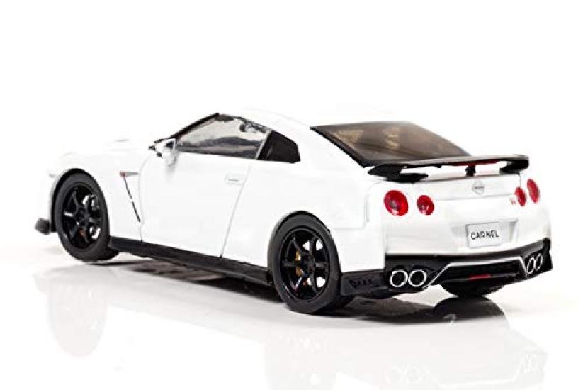 CARNEL Scale Nissan Track Edition Engineered by Nismo 2017 Brilliant White Pearl Finished Product 1/43 GT-R (R35)
