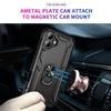 For iPhone 17 Case PC+TPU Phone Cover with Kickstand