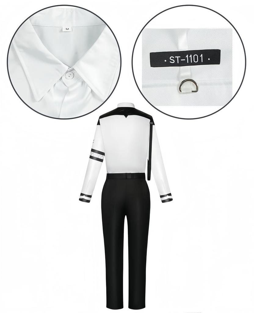 Костюм для косплея Сейи из Koi to Evol, Униформа специального полицейского, Костюм популярной игры, День [NOKIJP] Мику, Главный герой, Комплект, (Белый патруль, XXL)