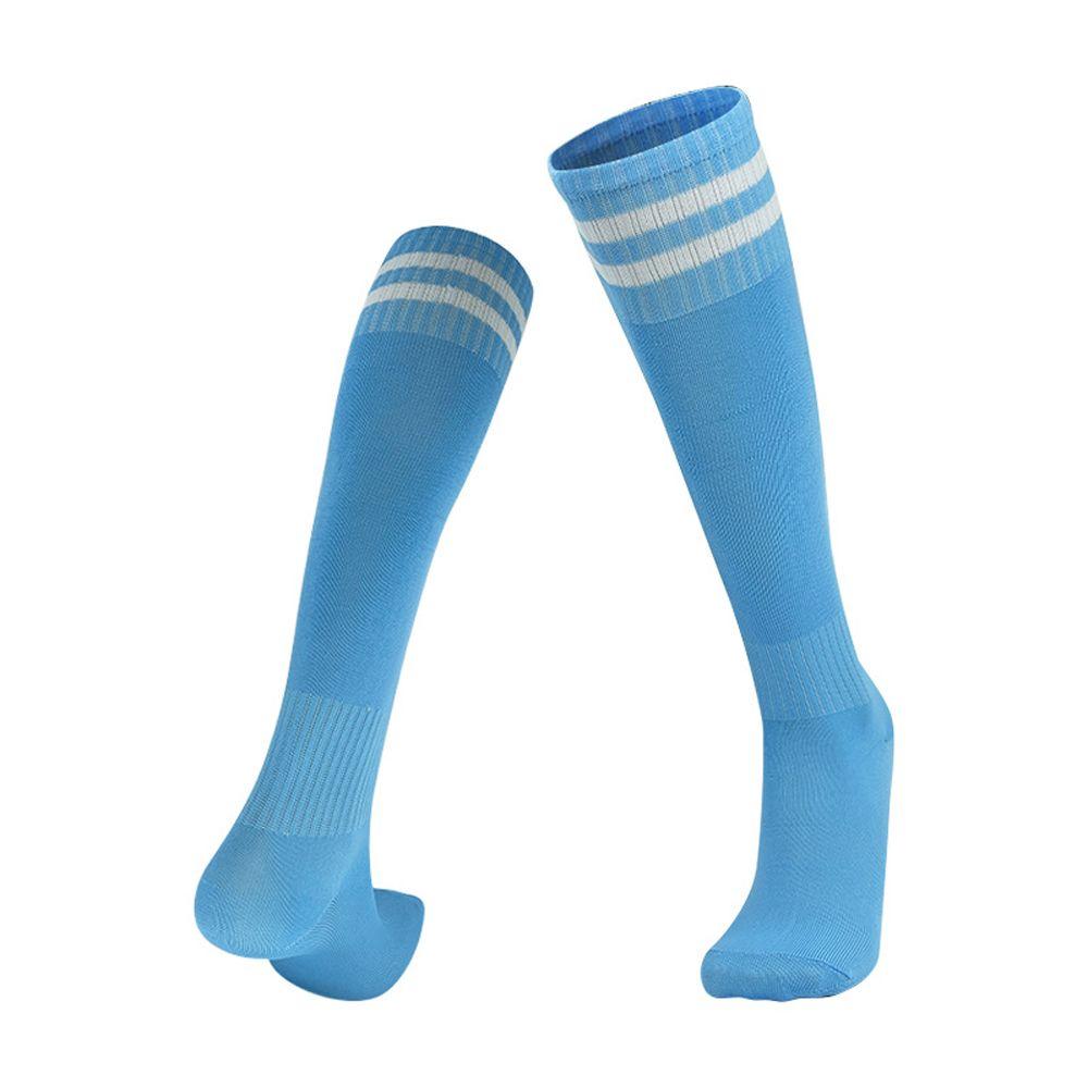 Striped Long Tube Cotton Spandex Soccer Over Knee Socks Sports Socks Football Long Socks Kids Sock