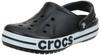 Мужские сабо-сандалии Crocs Bayaband, Черный/Белый, Размер 15 Женский/13 Мужской