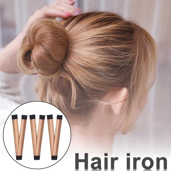 3Pcs Hair Bun Maker Hair Curler Deft Bun Twister Shaper Long Hair Easy Fast Snap Roll Tool Lazy Women Girl Hair Styling Accessories