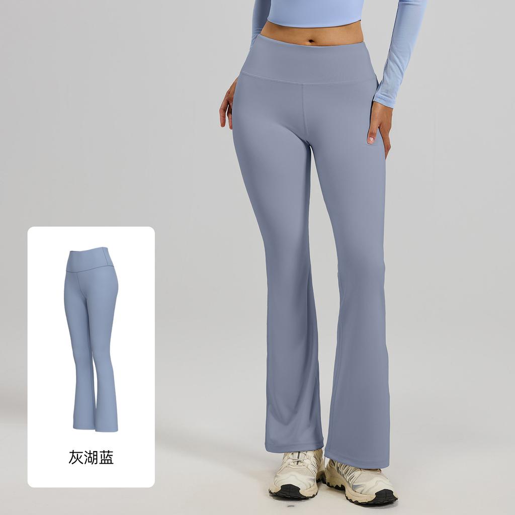 Новые спортивные брюки клеш с высокой посадкой, брюки для пилатеса, фитнеса, йоги для женщин