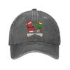 67 Meme Six Seven Christmas Washed Baseball Cap  Fitted Retro Sun Trucker Hat Spring Unisex-Teens Outdoor Sports Baseball Caps