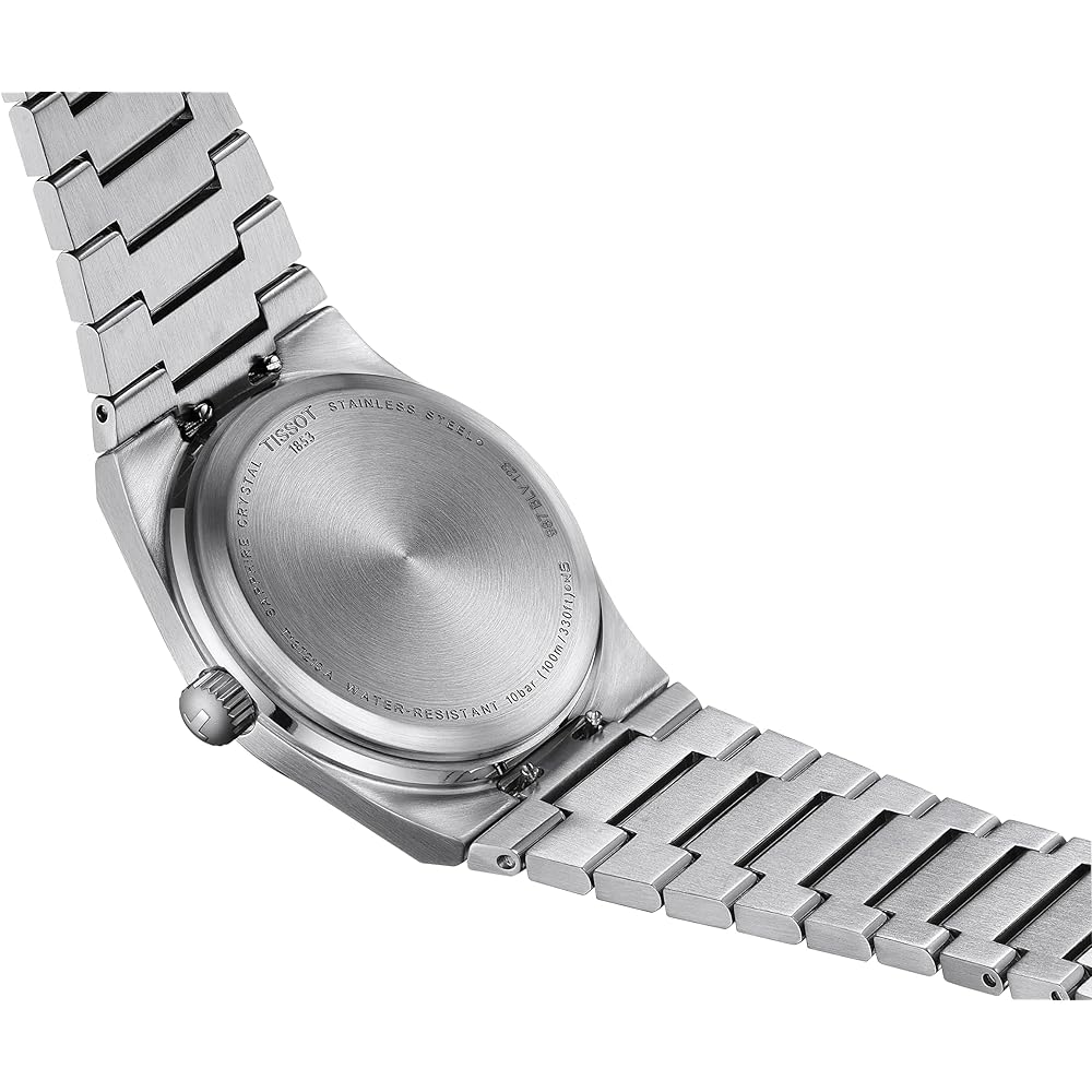 Мужские часы Tissot PRX со светло-голубым циферблатом и браслетом, модель T1372101135100 [Официальный импорт]