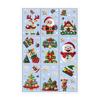 Christmas Cling Static Sticker Snowman Christmas Tree Decor Set Festive Display