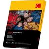 KODAK 9891264 - 50 Feuilles De Papier Photo 180g/m², Brillant, Format A4 (21x29,7cm), Impression Jet D'encre