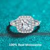 Excellent Cut 2 Carat Moissanite Ring for Women High Quality Jewelry 925 Sterling Silver Rings Exquisite Gift