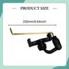 Alto Saxophone Phone Holder Marching Lyre for Sax Rotatatable Music Clip