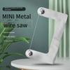 Portable Handheld Metal Wire Cutter Precision Cutting Tool for Wood Plastic Carbon Fiber Tube DIY Stainless Steel Mini Wire Saw