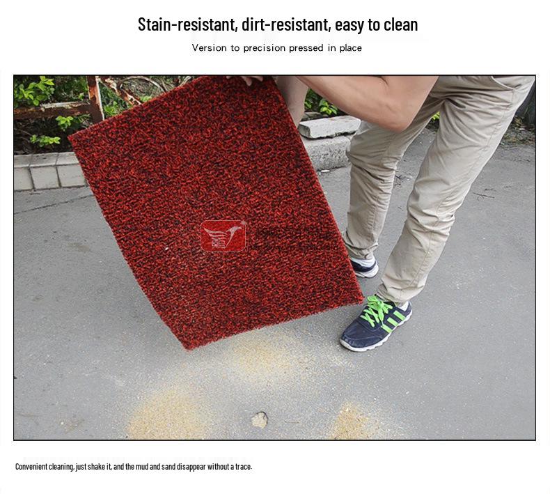 Daikin Niu Нескользящие Водонепроницаемые Коврики для Ног Электромобиля - Имитация Теленка Огненный Кот