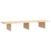VidaXL Monitor Stand 100x27x15 Cm Solid Pine Wood 813979