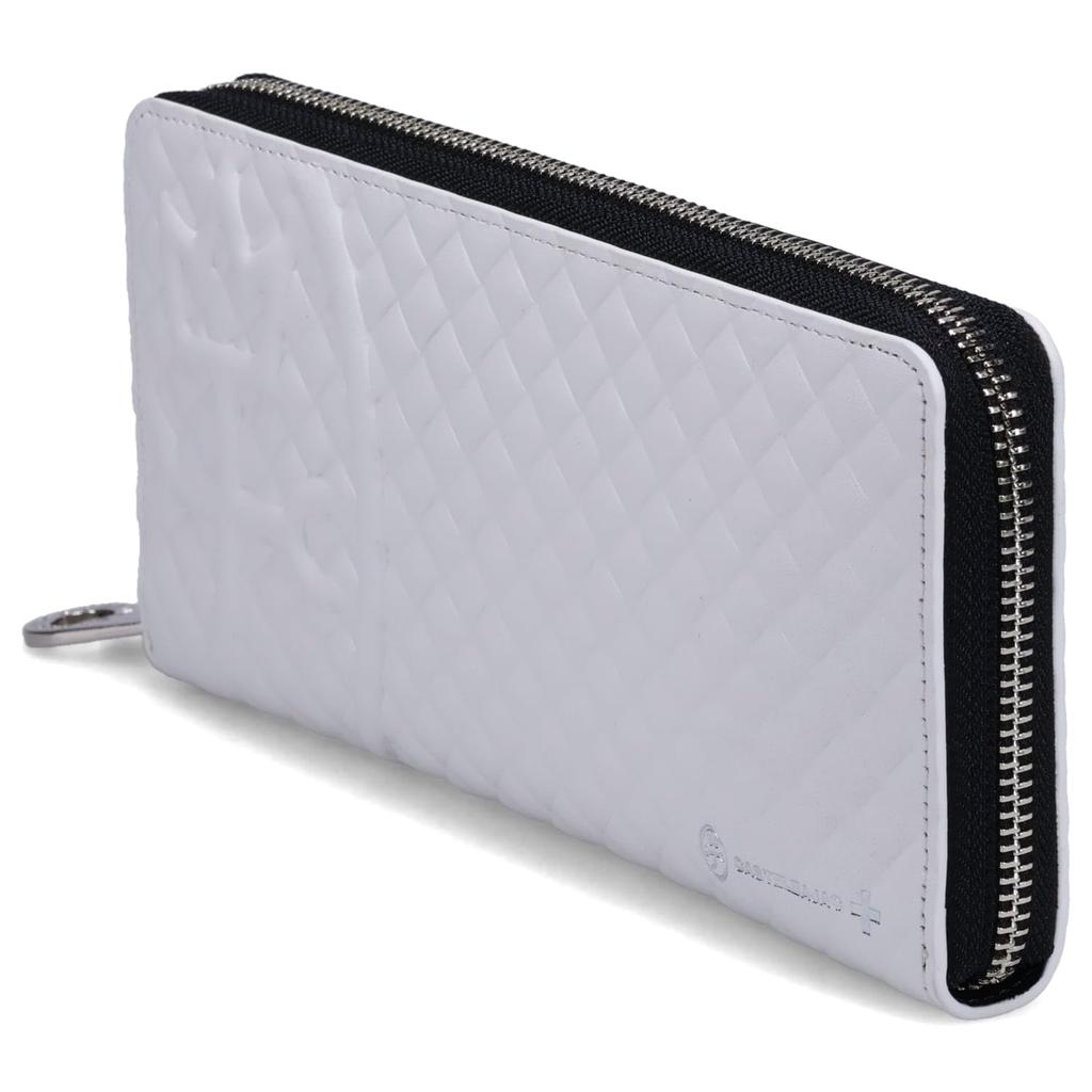 Round Zipper Long Wallet Garbo Shiro [Castelbajac]