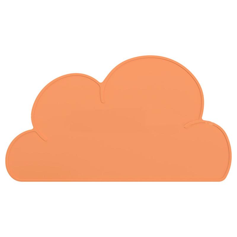 Baby Kids Cloud Shaped Placemat Plate Mat Children Silicone Table Pad Waterproof Heat Insulation Kitchen Gadget Easy Cleaning