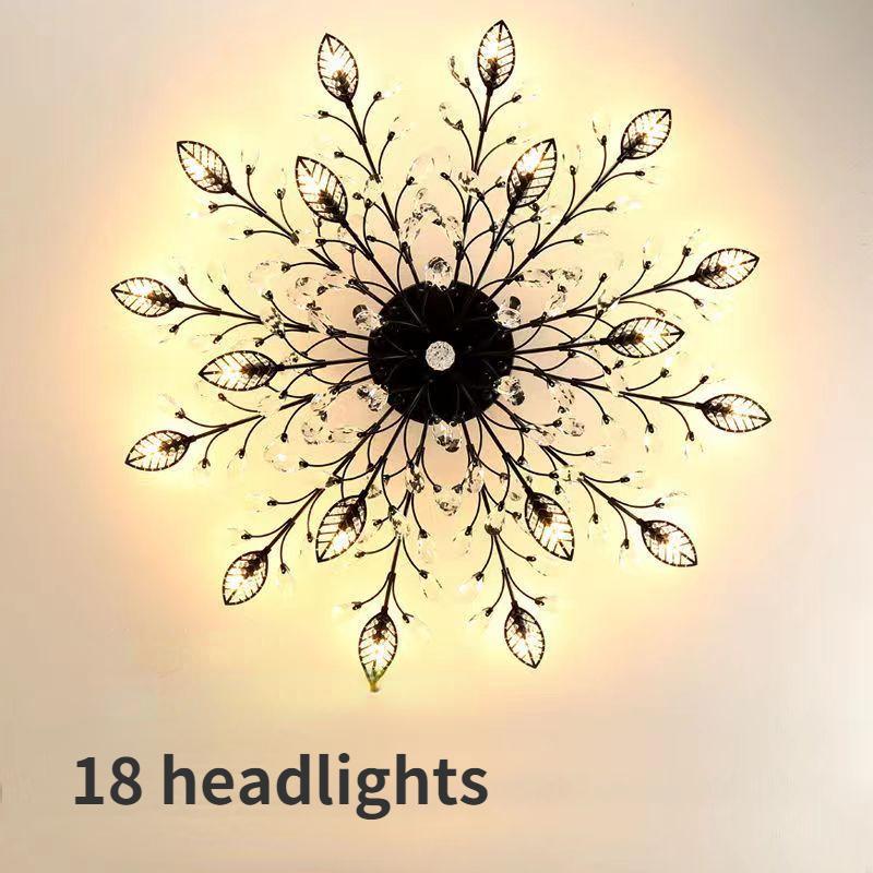 Современная хрустальная потолочная люстра, люстры для внутреннего освещения, хрустальный блеск для гостиной, спальни, кухни, светодиодные светильники