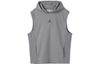 Спортивный жилет-пуловер с капюшоном Dri-FIT, без рукавов, дышащий, серый DZ0572-091
