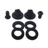 2PCS Rear Window Latch Bolt Nut Screw Cab Quarter Glass Latch Compatible With Toyota Sienna GSL ASL 2003-2017