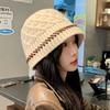 Hollow Out Knitted Beanies Hat Bohemian Style Winter Weave Cap Sweet Crochet Pullover Hat Girls