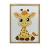 Giraffe - Decorative Poster Giraffe - Decorative Poster, 70X100 Cm, Frameless, Premium Canvas On Stretcher