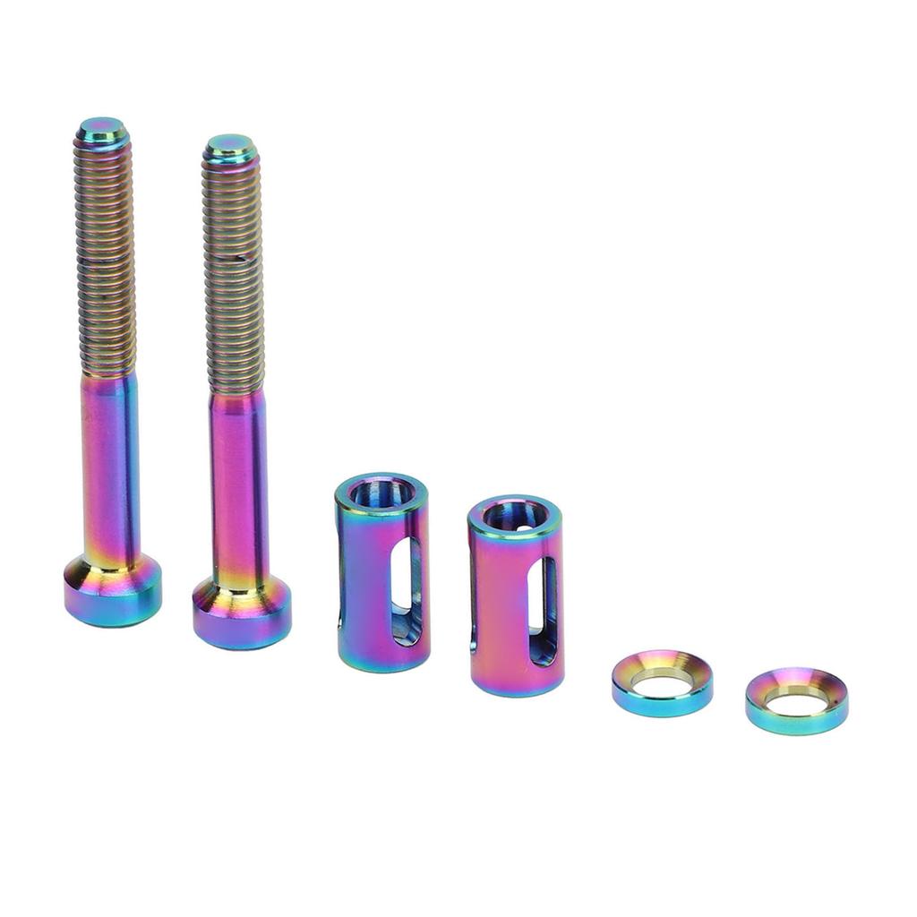 Bike Computer Mount Extension Screw Secure Connection Ti Alloy Colorful Lightweight Universal Fit Fo