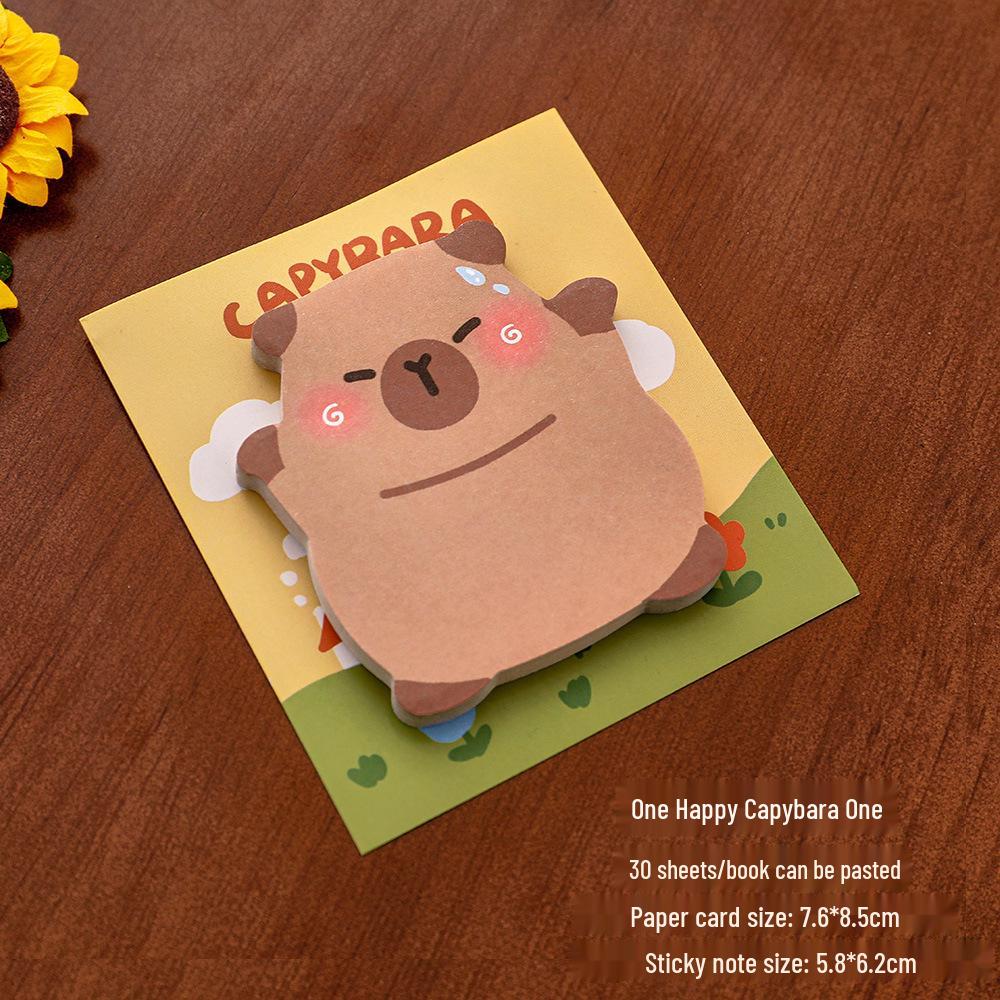 Capybara Alien Multifunctional Sticky Notes for Students