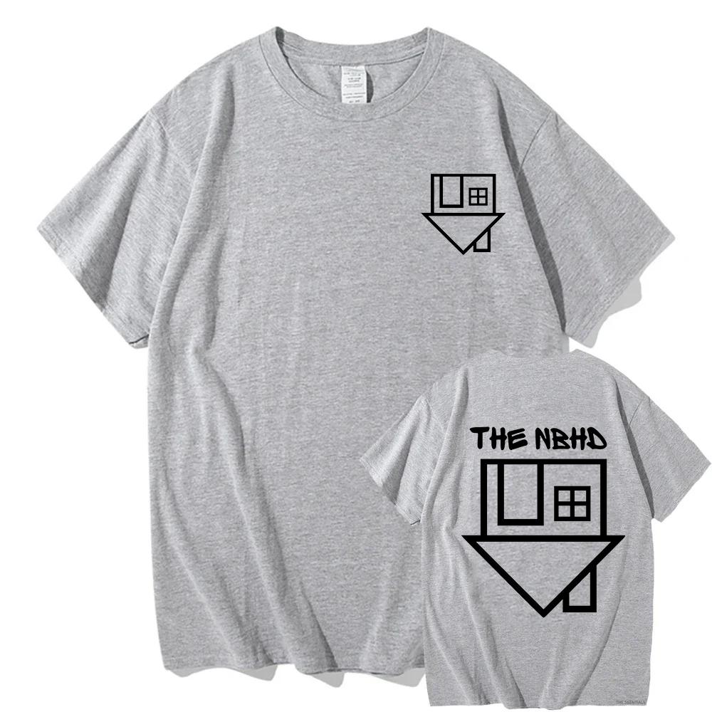 The Neighbourhood NBHD Tshirt Fashion Men/Women Harajuku Graphic T-Shirt Unisex High Quality Aesthetic Vintage Cotton T Shirts