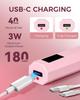 Uv Nail Light Handheld Uv Light For Nails 3W Portable Led Lamp With 2 Timer Settings 20/60S For Gel Polish Home Diy Salon Women(